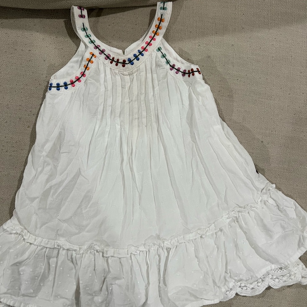 Matilda Jane White Textured Dress